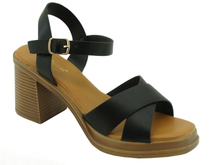 26632101, Pierre Dumas - Bryce-2 Ladies' Sandals Black 7-11