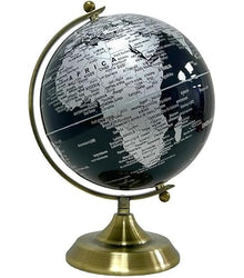 28107, 8" Rotating Globe w/ Metal Stand
