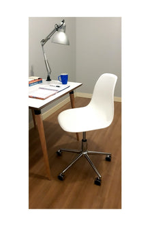 OFFWHT,  Modax, Mona Eames Office Chair - White