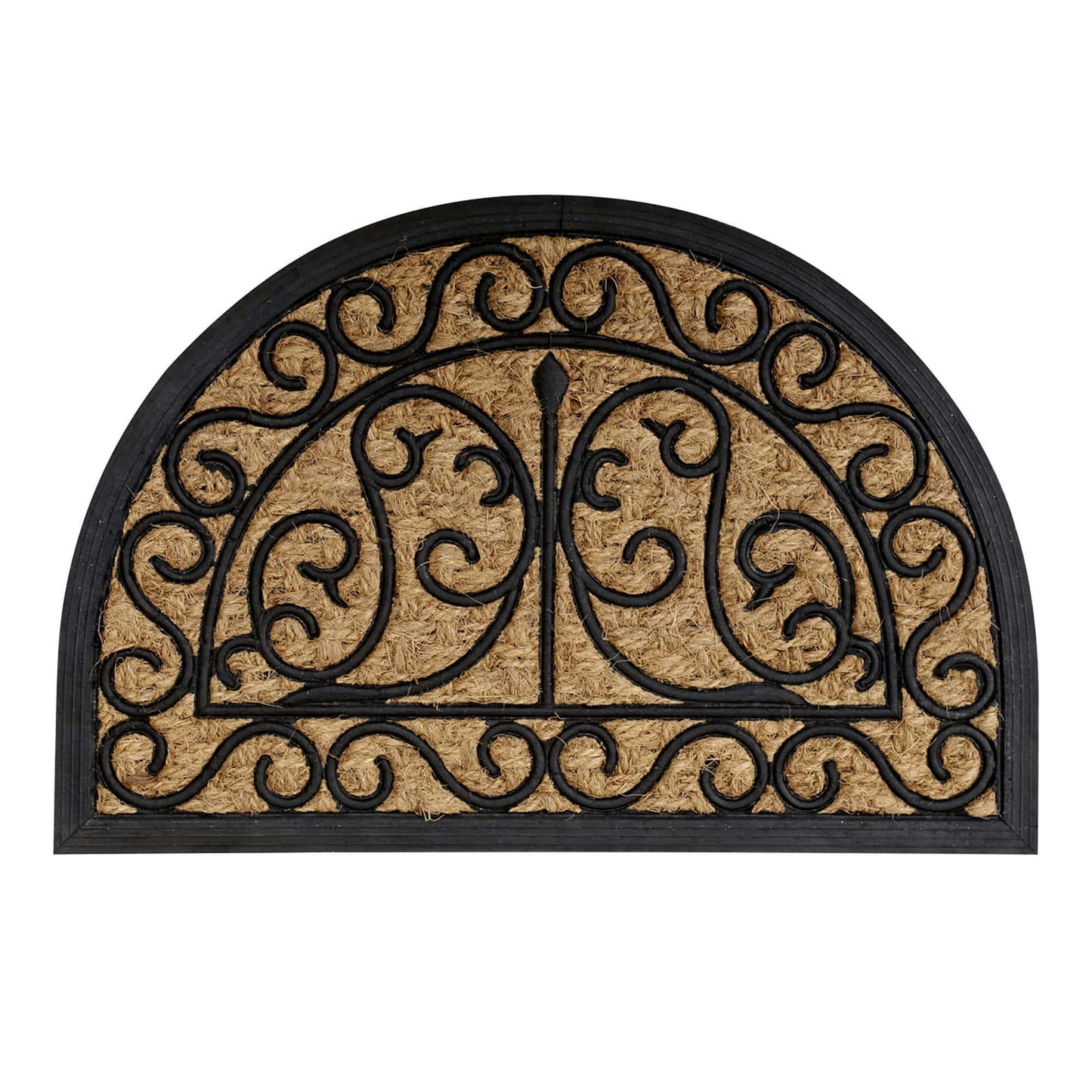 33175, Sedona Home - Panma Rubber/Choir Half Circle Door Mat