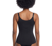 38632XHAA, Prima Valentina - Women's Ultra Slimming Camisole (PLUS) - Black