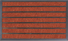 505134, Rectangular Rubber & Polyester Entrance Mat - 60cm x 90cm