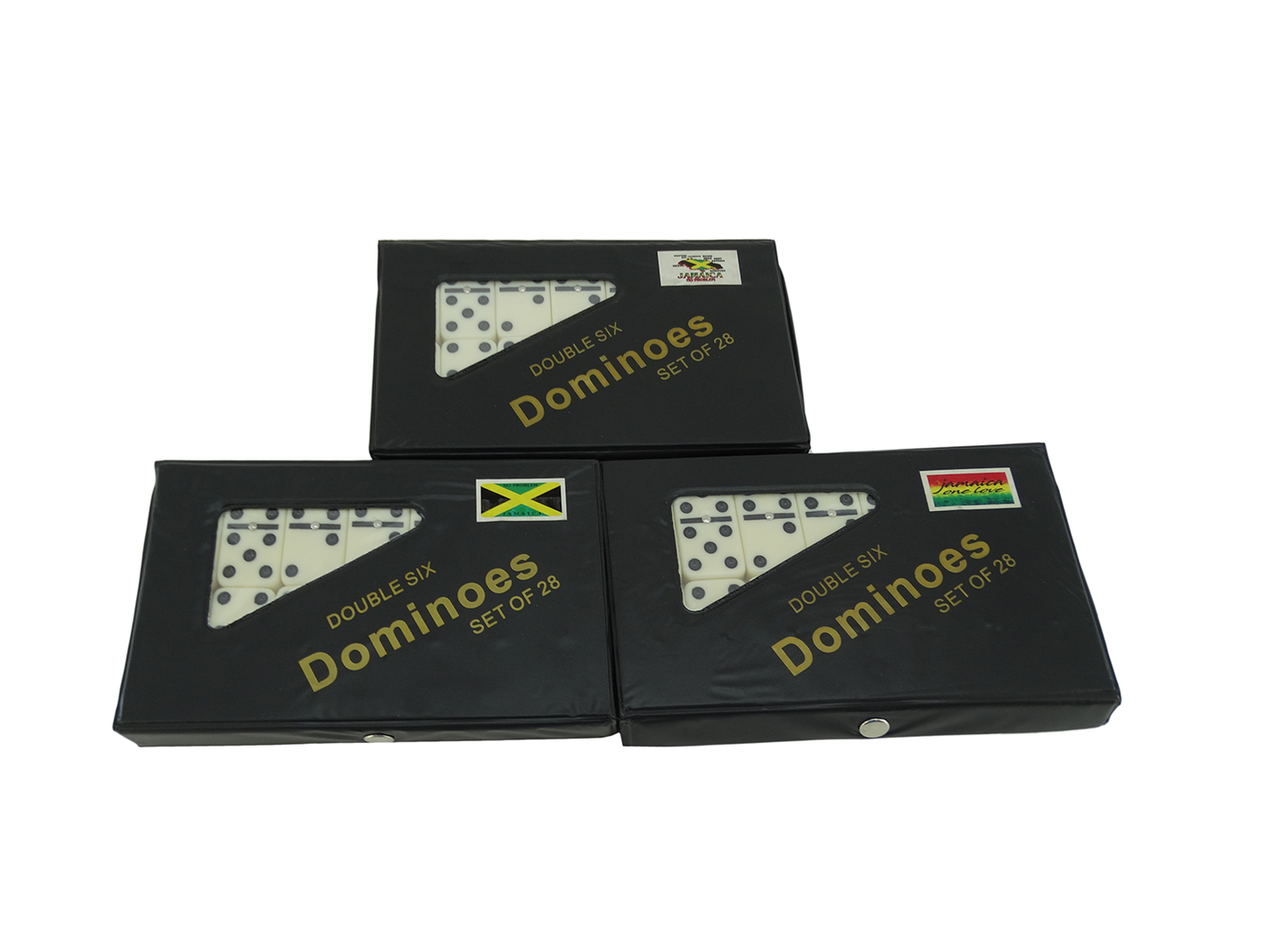 5247-780, DOMINOES In Black Case JA Print Asst