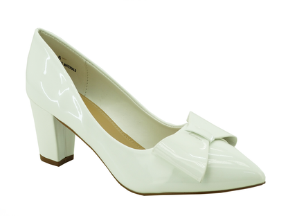 6709, Natalie - Women's Pumps Shoes - White (6-12)