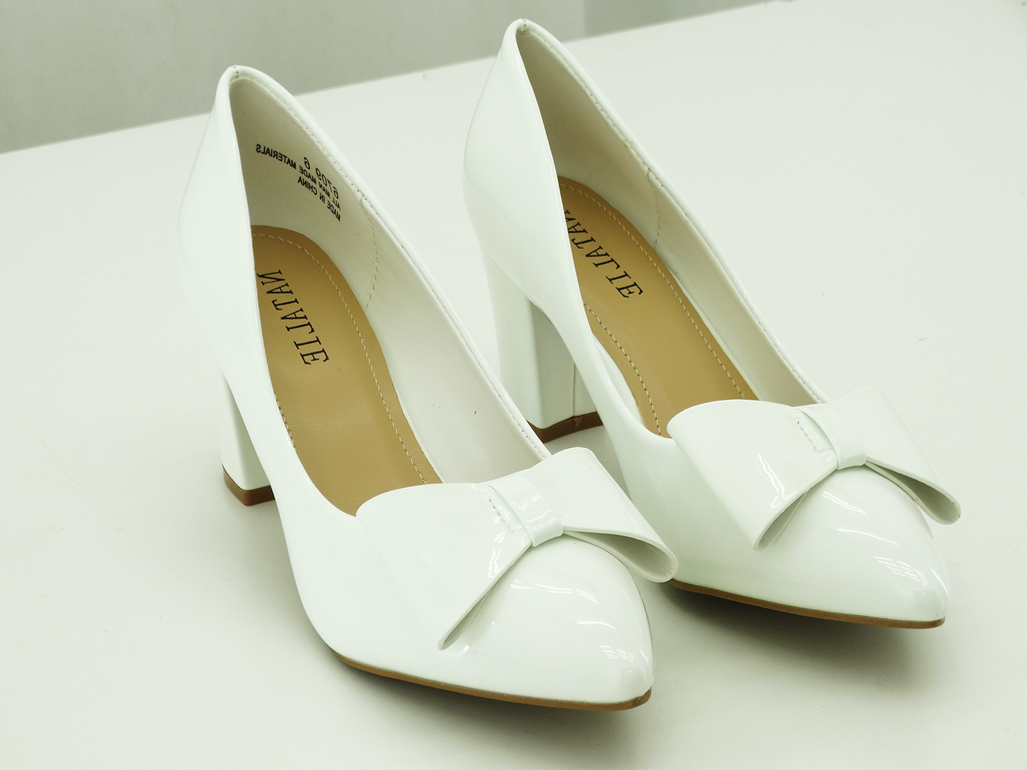 6709, Natalie - Women's Pumps Shoes - White (6-12)