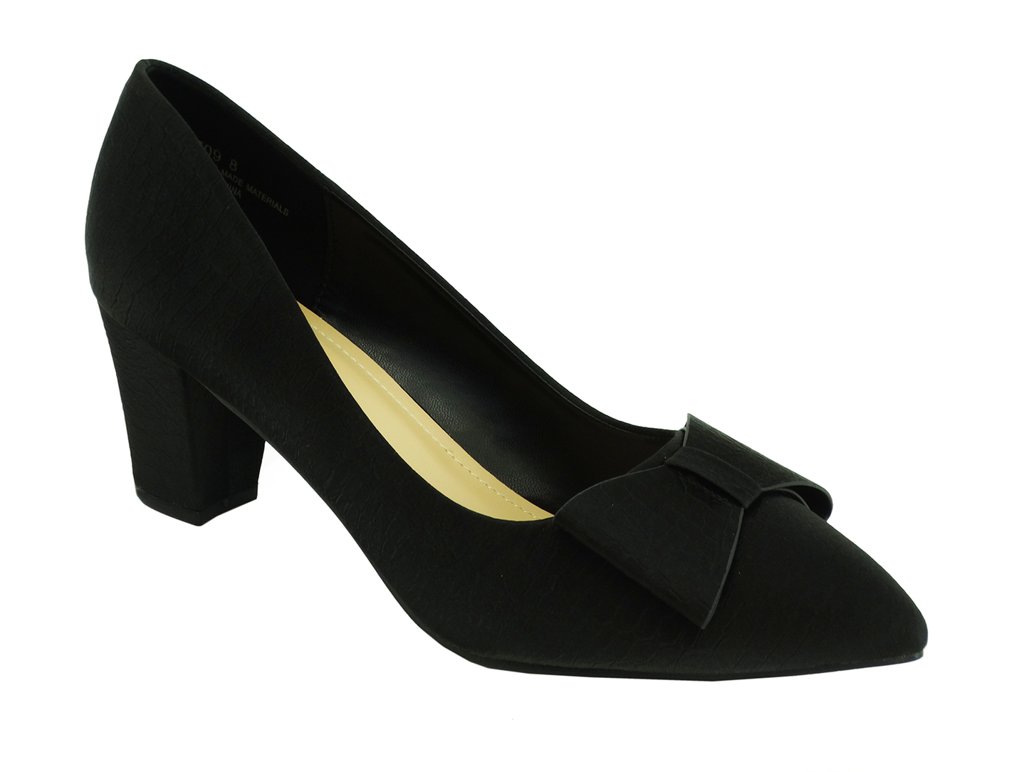 6709, Natalie - Women's Pumps Shoes - Black (6-12)