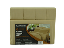 80243366, Rasberrie - 6Pc Solid King Sheet Set