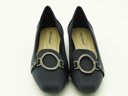 81140332, Pierre Dumas, Linzee-5 - Women's Shoes Navy Patent 7-12