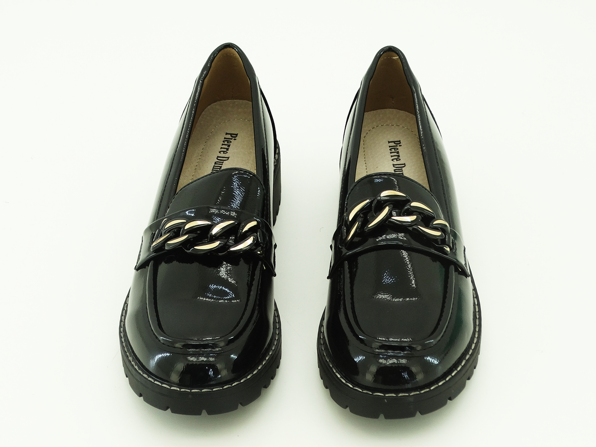 82201301, Pierre Dumas, Anessa-1 - Women's Shoes Black Patent 7-11