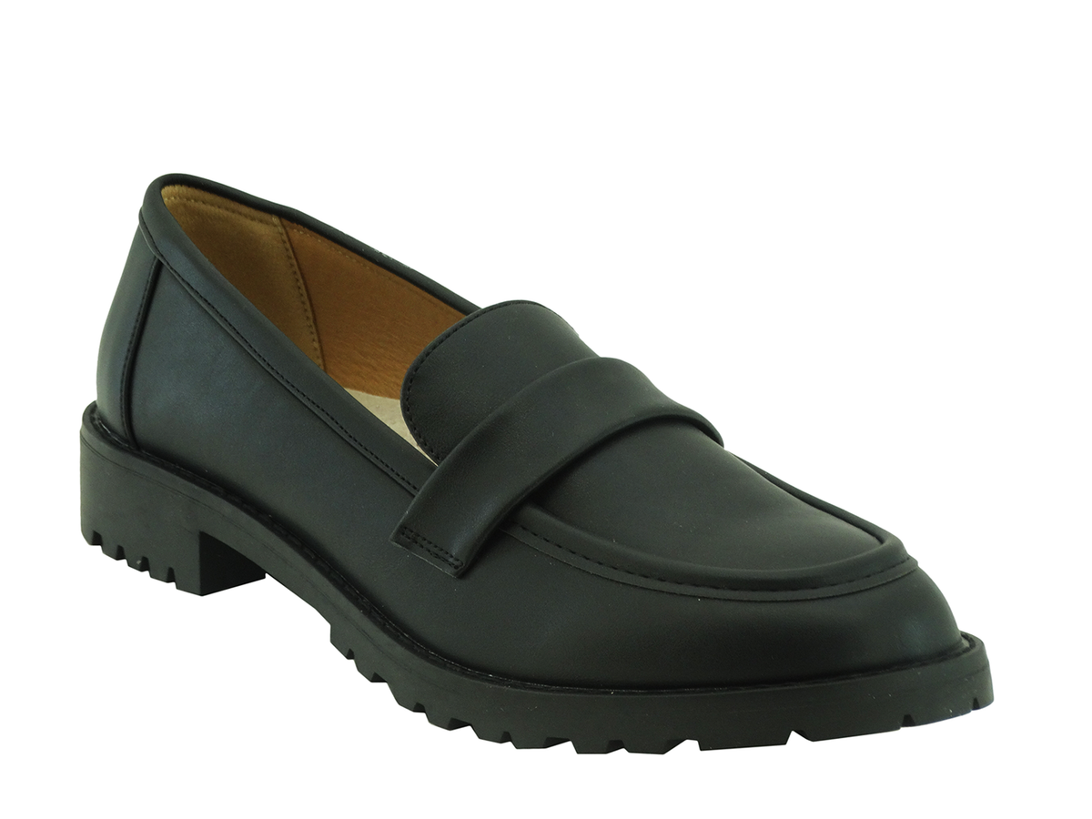 82206101, Pierre Dumas, Anessa-3 - Women's Loafer Shoes Black 6-10
