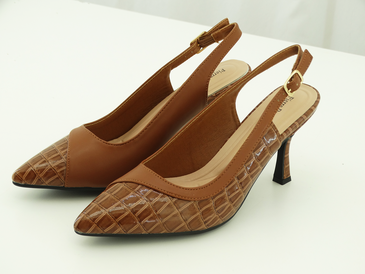 87783820, Pierre Dumas, Dress-3 Women's  Shoes New Tan Croco