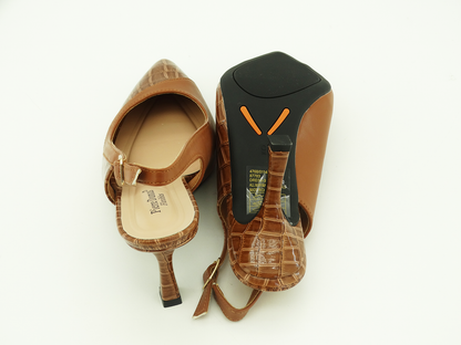 87783820, Pierre Dumas, Dress-3 Women's  Shoes New Tan Croco