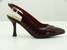 87783829, Pierre Dumas, Dress-3 - Women's  Shoes Burgundy Croco