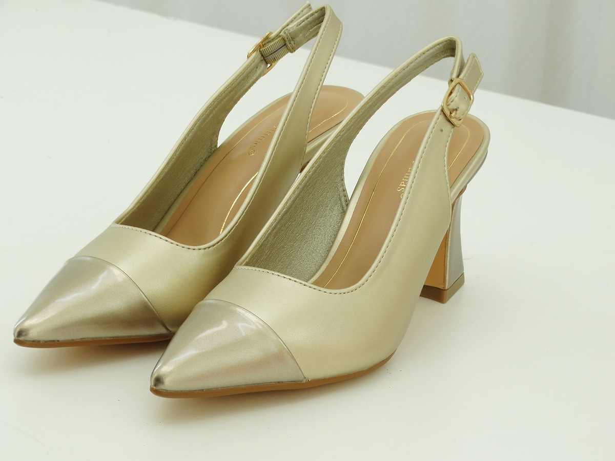 87784307, Pierre Dumas, Dona-1  - Women's  Shoes Gold Patent