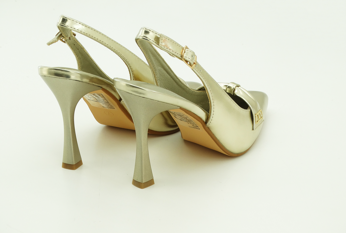 88794207, Pierre Dumas, Sleek-8  Women's Shoes Gold