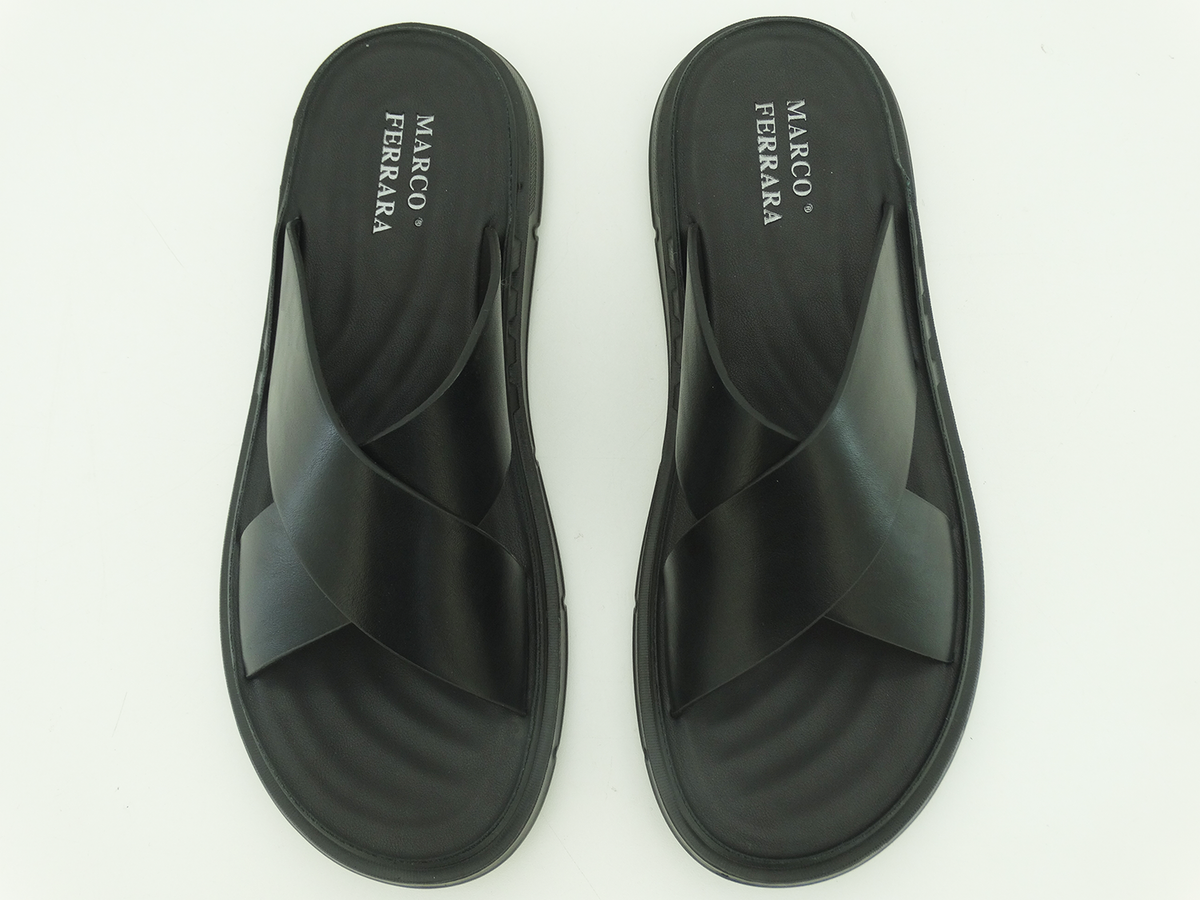 91613101, Marco Ferrara, Scott-2  Men's Sandals Black