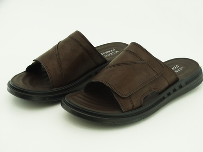 91614102, Marco Ferrara,Scott-3  - Men's Sandals Brown