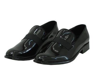 93944301, Marco Ferrara, Bronson-5  Men's Shoes Black patent