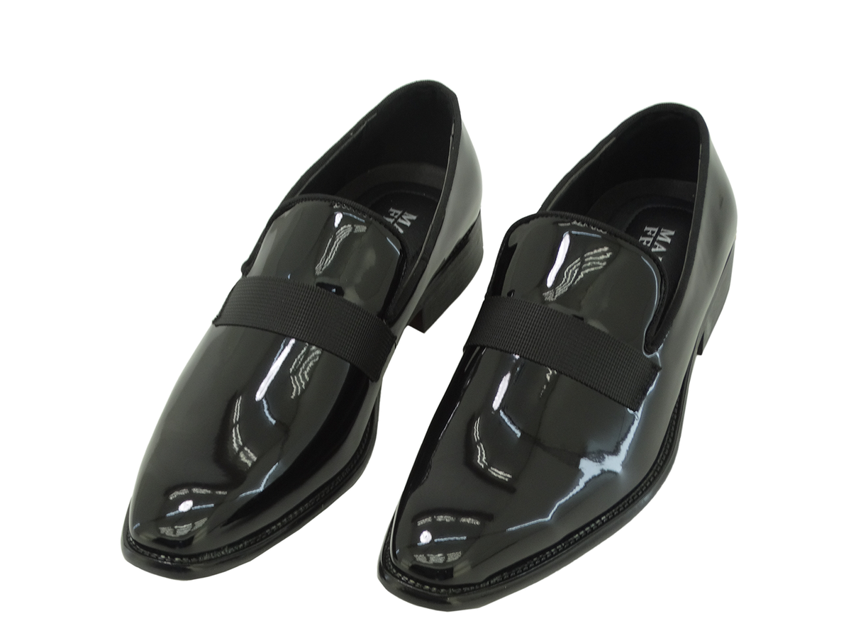 93944301, Marco Ferrara, Bronson-5  Men's Shoes Black patent