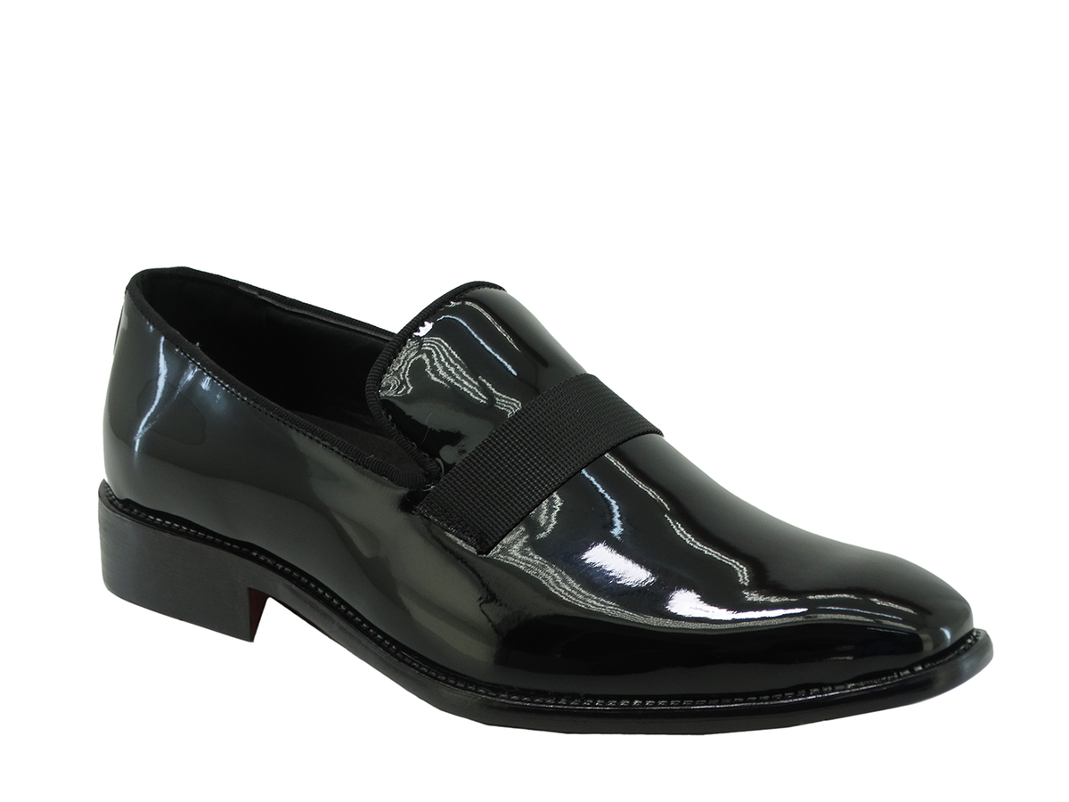 93944301, Marco Ferrara, Bronson-5  Men's Shoes Black patent