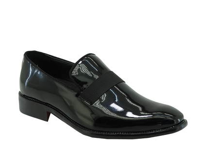 93944301, Marco Ferrara, Bronson-5  Men's Shoes Black patent