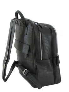 96283, Axle & Co - Unisex Travel Backpack - Faux Leather