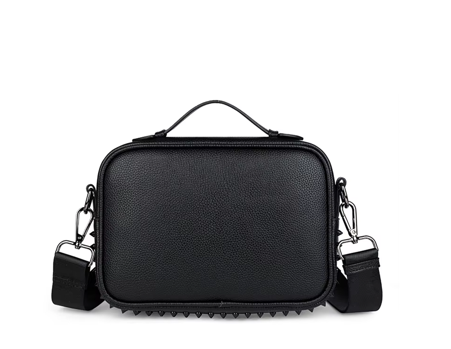 96850, Axle & Co - Unisex Crossbody Shoulder Bag With Spikes