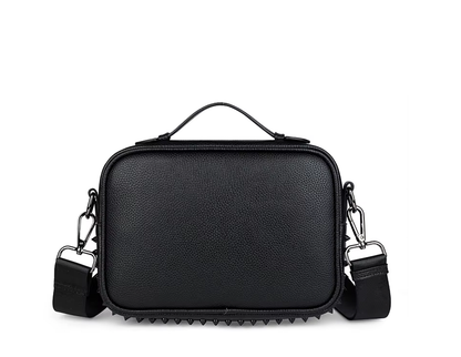 96850, Axle & Co - Unisex Crossbody Shoulder Bag With Spikes