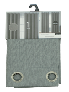 999167, Urban Interior - Vandam Window Curtain Panel 52X84 Grey