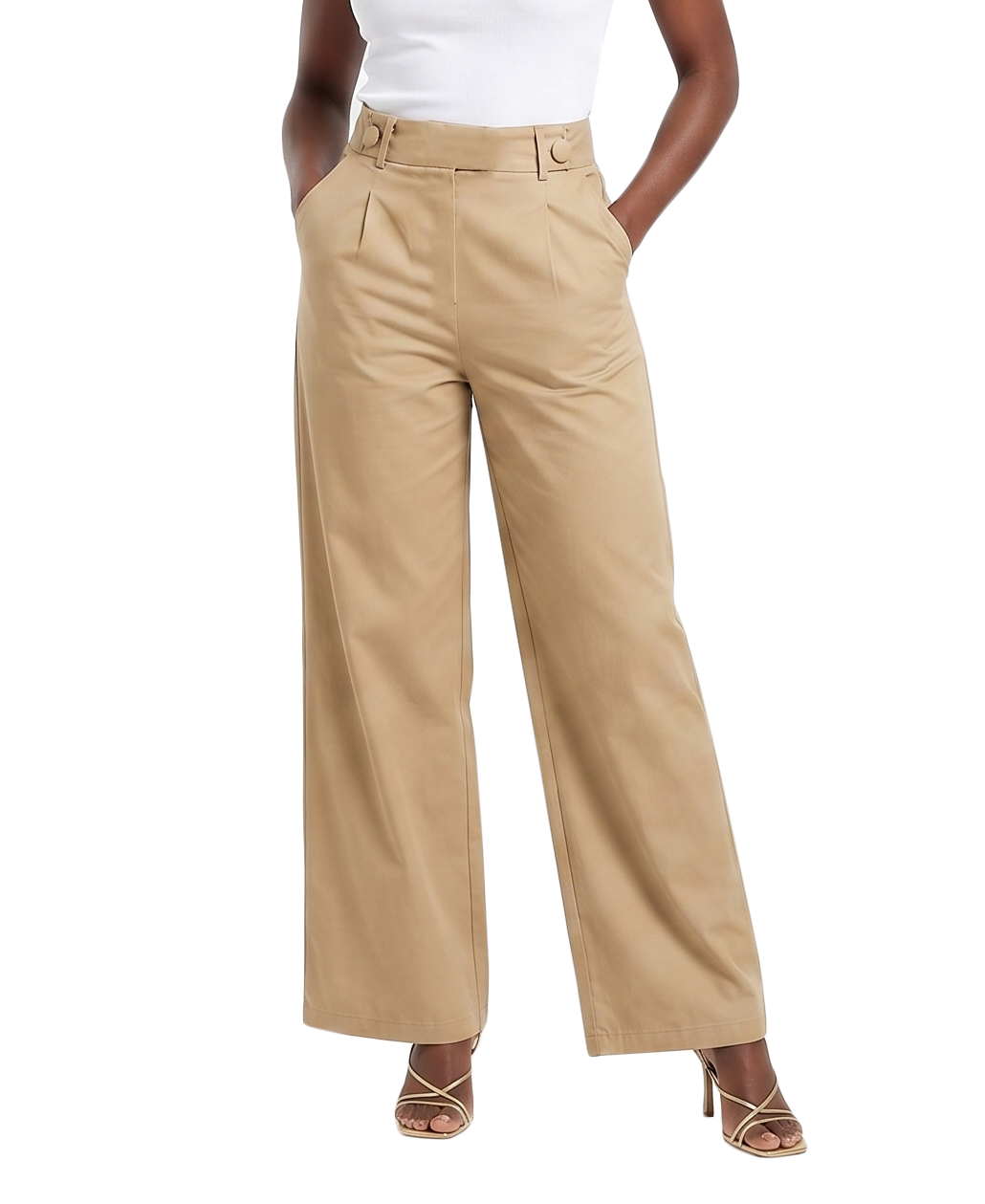 AS620, Cozzi - Women's Wide-Leg Pants