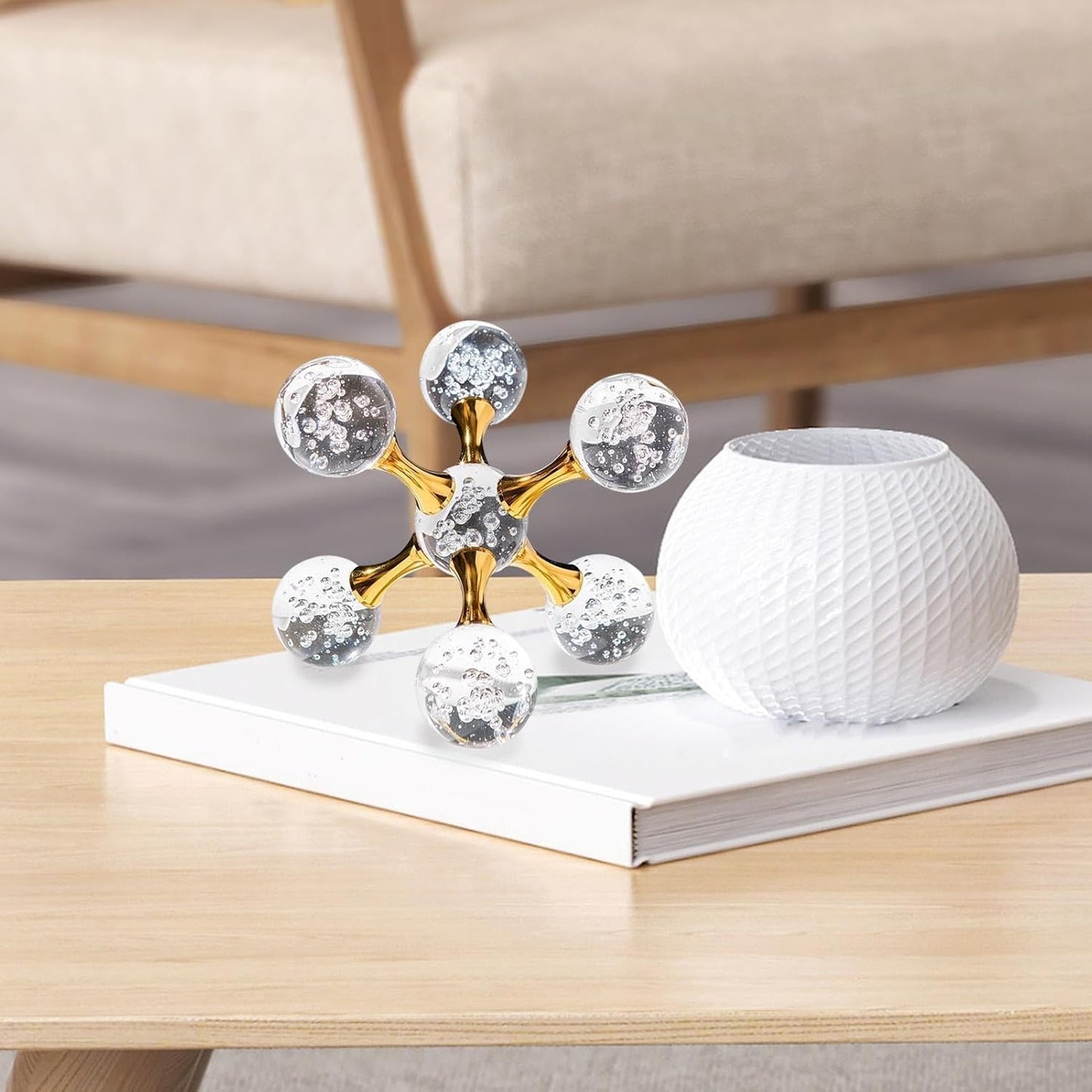 BY114S,  Acrylic Crystal Ball Cluster - Small