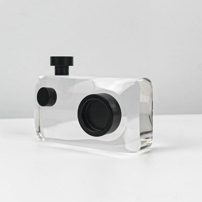 BY156BS, Home Decor Clear Acrylic Camera