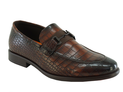 CAPRIOP1, Tayno-Men's Formal Pu Slip-on Loafer 8-12