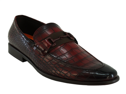 CAPRIOP1, Tayno-Men's Formal Pu Slip-on Loafer 8-12