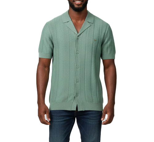 CHC06, HPC Polo - Men's S/S Button down Knit Top - Asst (S-XL)