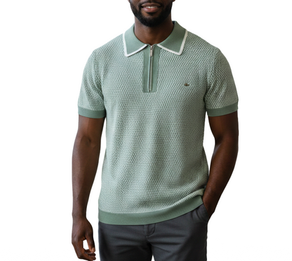 CHP150, HPC Polo - Men's Casual S/S Zipper Polo - Asst (S-XL)