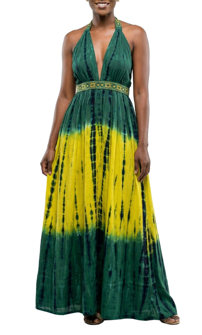 DS-2101, Ladies  Long Rayon Dress One Size
