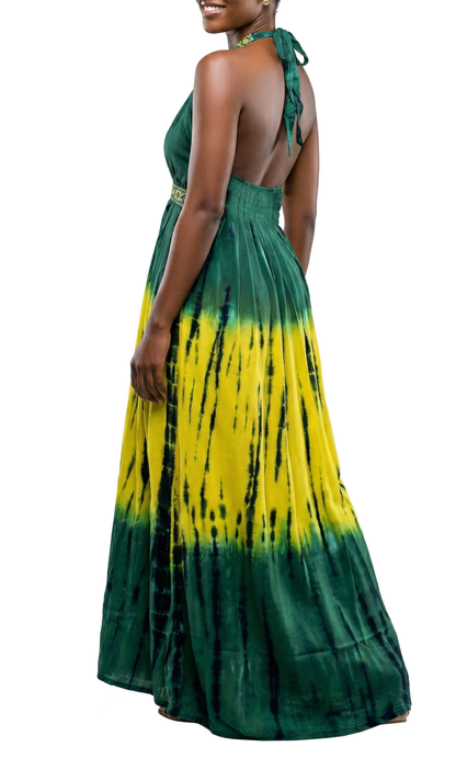 DS-2101, Ladies  Long Rayon Dress One Size