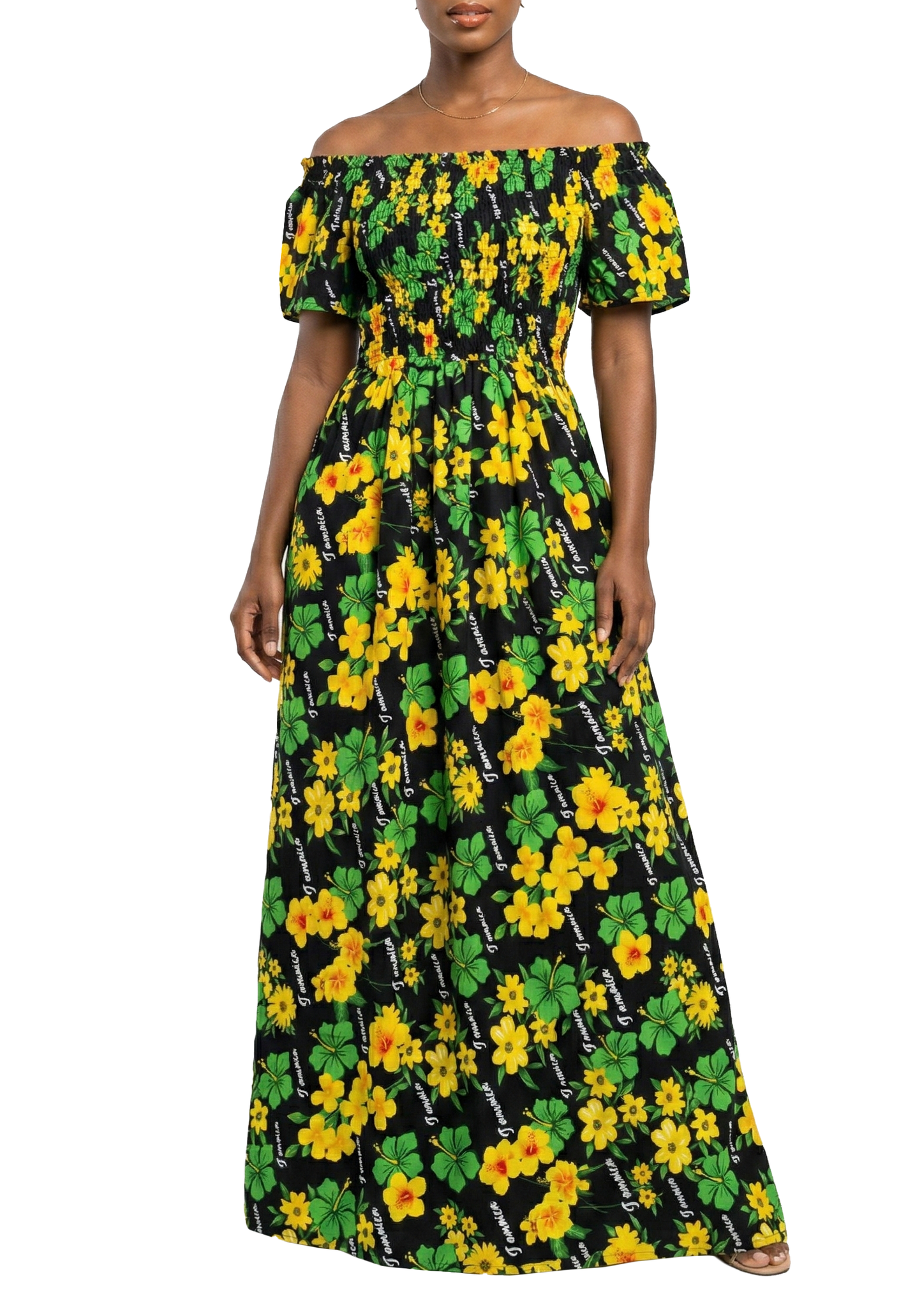 DS-2101, Ladies  Long Rayon Dress One Size