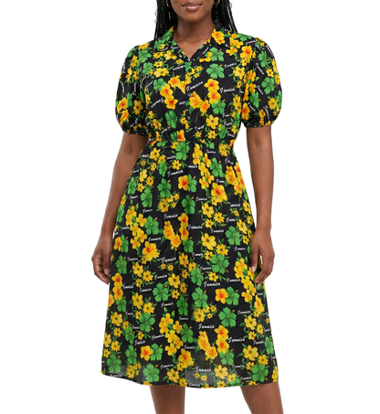 DS-2101, Ladies  Long Rayon Dress One Size