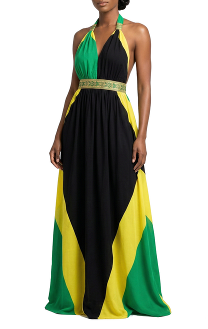DS-2101, Ladies  Long Rayon Dress One Size