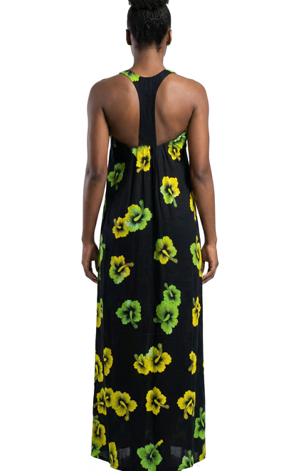 DS-2101, Ladies  Long Rayon Dress One Size