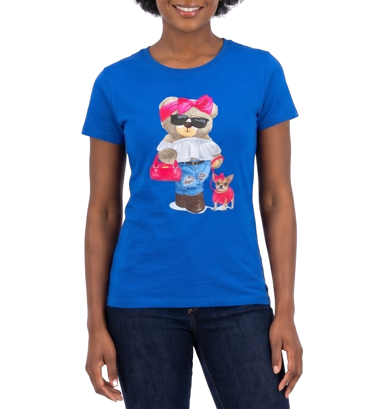 FM3077, Follow Me Ladies S/Sleeve T-Shirt