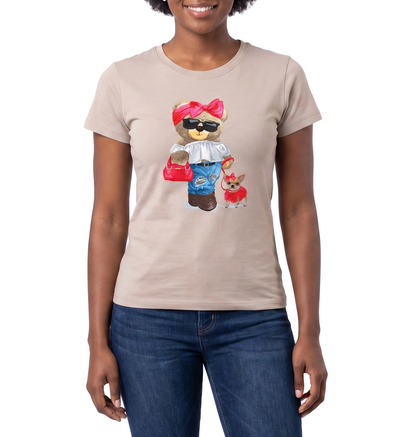 FM3077, Follow Me Ladies S/Sleeve T-Shirt