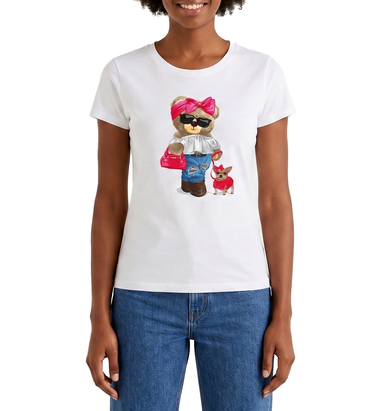 FM3077, Follow Me Ladies S/Sleeve T-Shirt