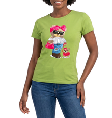 FM3077, Follow Me Ladies S/Sleeve T-Shirt