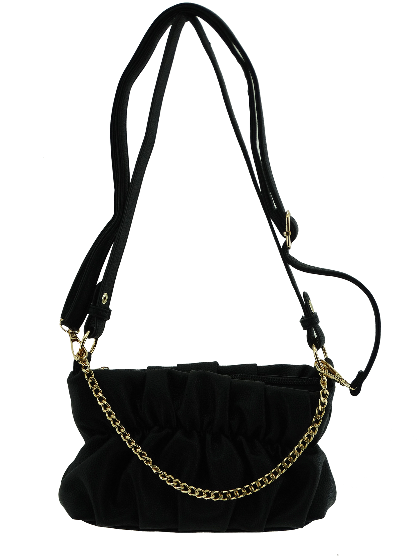 GU1625BK, Gusto - Women's Handbag - Black