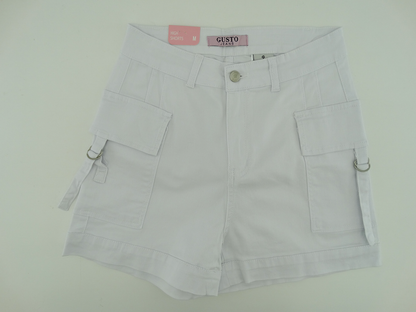 GUJ7073, Gusto Women's Cargo Shorts S-XL