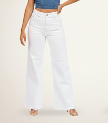 GUJ7129WT, Gusto Women's High-Rise Jeans 3/4-15/16