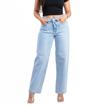 GUJ71711, Gusto Women's High-rise W/Belt Jeans 3/4-15/16